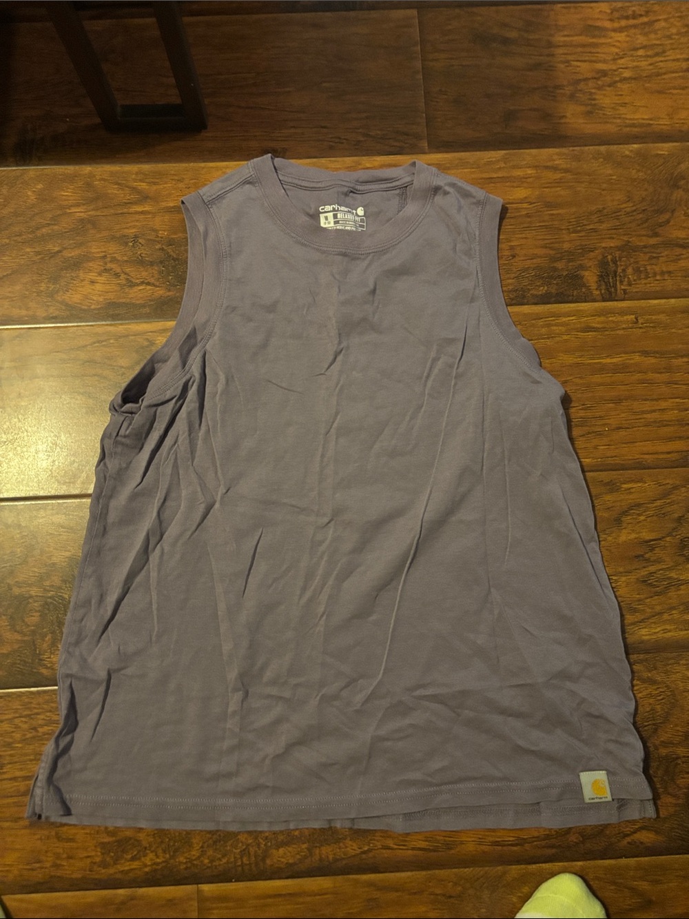 Carhartt Sleeveless Crew Tank in Lavender Gray